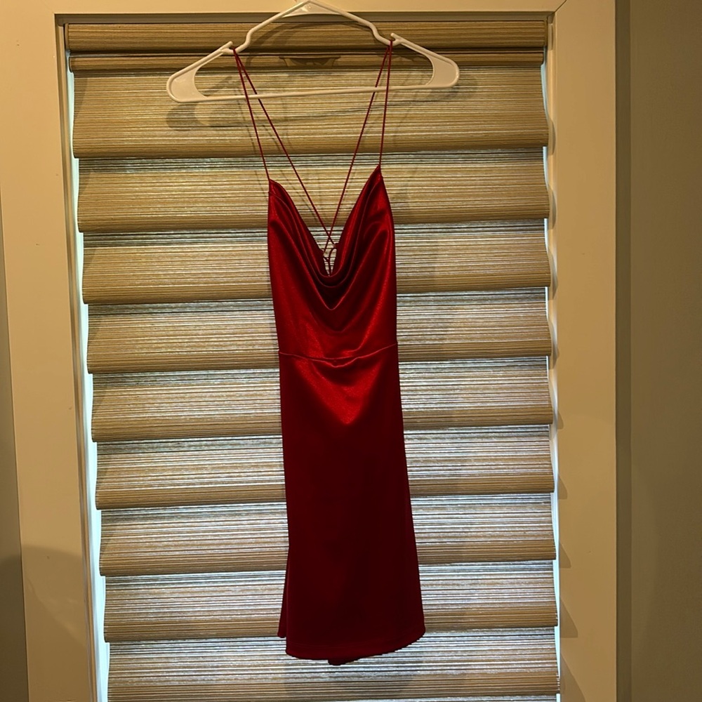 red dillards B. Darlin dress size 5/6